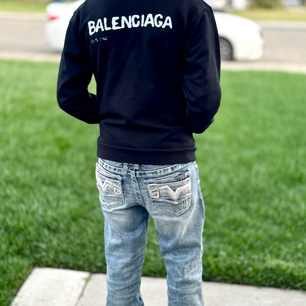 Balenciaga Black Logo Sweatshirt